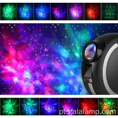 O projetor de nebulosa inteligente funciona